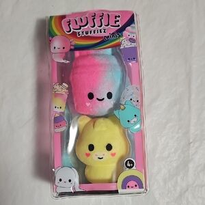 Fluffie Stuffiez Shake & Unicorn Mini Collectible, Surprise Reveal New